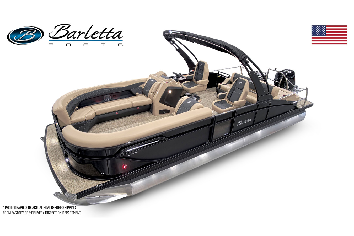 Barletta 2026 Cabrio 24UC with Mercury 250L FourStroke Engine